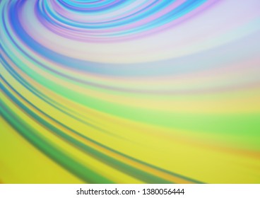 Light Blue, Green vector blurred and colored background. Colorful illustration in blurry style with gradient. A new texture for your design.
