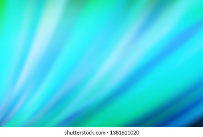 Light Blue, Green vector blurred and colored pattern. Colorful abstract illustration with gradient. New design for your business.