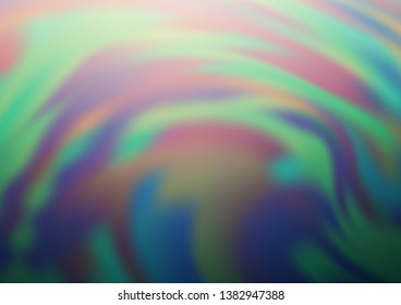 Light Blue, Green vector blurred shine abstract pattern. Modern geometrical abstract illustration with gradient. A new texture for your design.