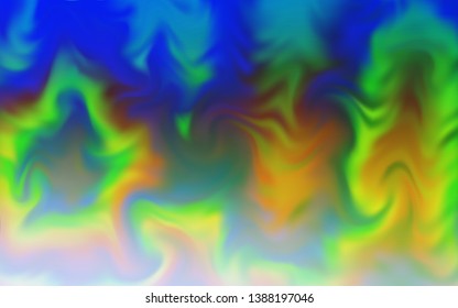 Light Blue, Green vector blurred background. Abstract colorful illustration with gradient. New way of your design.