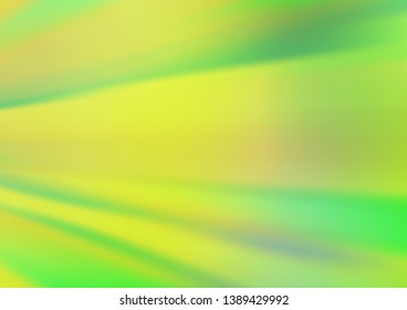 Light Blue, Green vector blurred shine abstract pattern. Shining colorful illustration in a Brand new style. The best blurred design for your business.