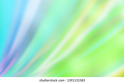 Light Blue, Green vector blurred bright texture. Abstract colorful illustration with gradient. Smart design for your work.