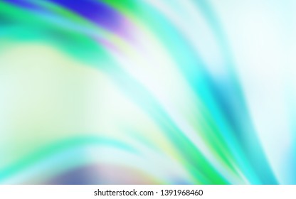 Light Blue, Green vector blurred and colored pattern. An elegant bright illustration with gradient. Smart design for your work.