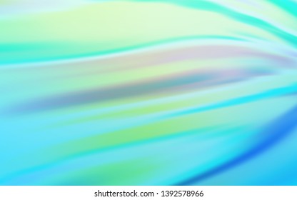 Light Blue, Green vector blurred background. Colorful illustration in abstract style with gradient. Blurred design for your web site.
