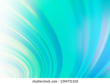 Light Blue, Green vector blurred background. Colorful illustration in blurry style with gradient. A completely new template for your design.