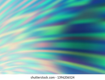 Light Blue, Green vector blurred bright template. Colorful abstract illustration with gradient. The best blurred design for your business.