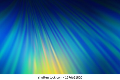 Light Blue, Green vector blurred shine abstract background. Shining colored illustration in smart style. Background for a cell phone.