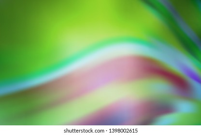 Light Blue, Green vector blurred bright texture. Abstract colorful illustration with gradient. Blurred design for your web site.