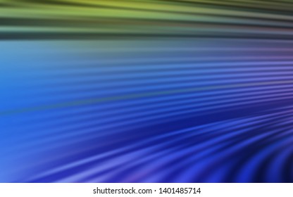 Light Blue, Green vector blurred bright template. New colored illustration in blur style with gradient. Elegant background for a brand book.