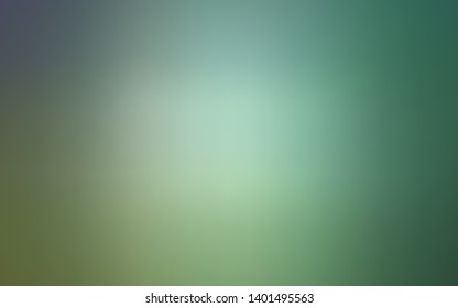Light Blue, Green vector blurred shine abstract background. An elegant bright illustration with gradient. Blurred design for your web site.