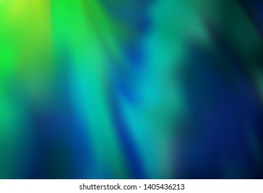 Light Blue, Green vector blurred pattern. Abstract colorful illustration with gradient. Elegant background for a brand book.