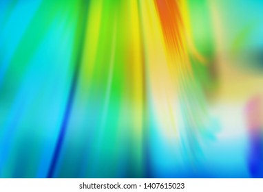 Light Blue, Green vector blurred pattern. Colorful abstract illustration with gradient. Blurred design for your web site.