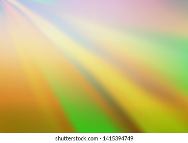 Light Blue, Green vector blurred bright background. Colorful abstract illustration with gradient. The best blurred design for your business.