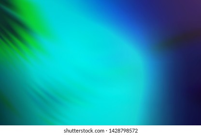 Light Blue, Green vector blurred template. Modern abstract illustration with gradient. Background for a cell phone.