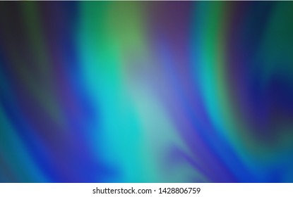 Light Blue, Green vector blurred shine abstract background. Colorful illustration in abstract style with gradient. New style design for your brand book.