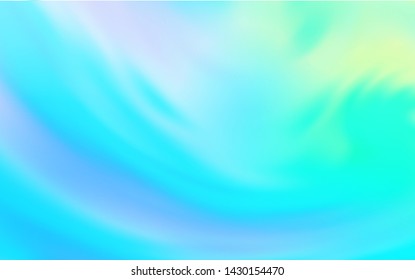 Light Blue, Green vector blurred shine abstract texture. Colorful abstract illustration with gradient. Background for designs.