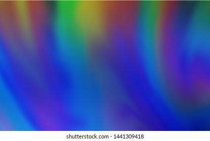 Light Blue, Green vector blurred pattern. An elegant bright illustration with gradient. Completely new design for your business.