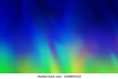 Light Blue, Green vector blurred background. Abstract colorful illustration with gradient. Background for designs.