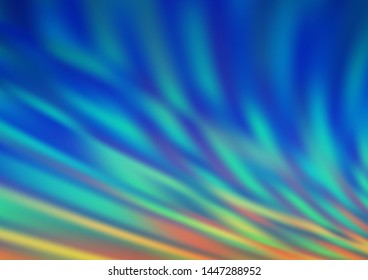 Light Blue, Green vector blurred bright background. Shining colorful illustration in a Brand new style. The template for backgrounds of cell phones.