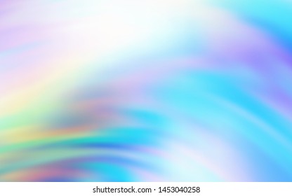 Light Blue, Green vector blurred template. An elegant bright illustration with gradient. Smart design for your work.