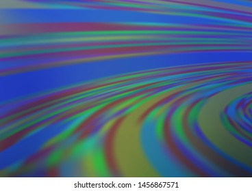 Light Blue, Green vector blurred bright pattern. Colorful illustration in blurry style with gradient. A completely new design for your business.