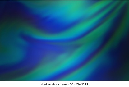 Light Blue, Green vector blurred shine abstract template. Modern abstract illustration with gradient. New style for your business design.