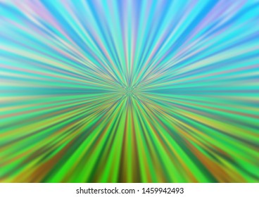 Light Blue, Green vector blurred and colored template. A completely new color illustration in a bokeh style. The elegant pattern for brand book.