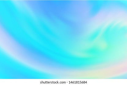Light Blue, Green vector blurred pattern. A completely new colored illustration in blur style. Background for a cell phone.