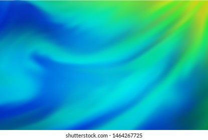 Light Blue, Green vector blurred background. A completely new colored illustration in blur style. Background for a cell phone.