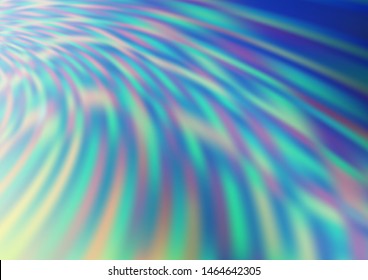 Light Blue, Green vector blurred bright template. Colorful illustration in abstract style with gradient. A completely new template for your design.