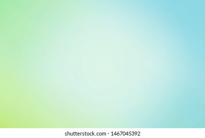 light green and blue background