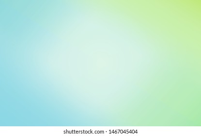 	
Light Blue, Green vector blurred background. Colorful illustration in abstract style with gradient. Elegant background for a brand book.