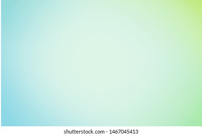 	
Light Blue, Green vector blurred background. Colorful illustration in abstract style with gradient. Elegant background for a brand book.