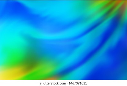Light Blue, Green vector blurred background. Modern abstract illustration with gradient. New style for your business design.