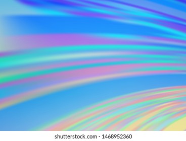 Light Blue, Green vector blurred and colored template. Colorful abstract illustration with gradient. The template for backgrounds of cell phones.