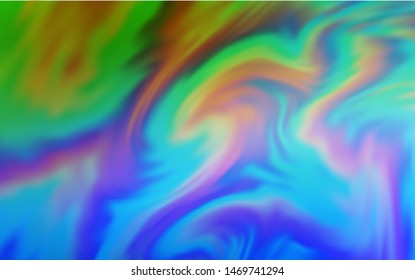 Light Blue, Green vector blurred bright texture. Modern abstract illustration with gradient. Completely new design for your business.