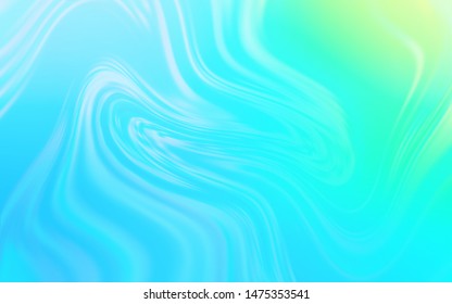 Light Blue, Green vector blurred pattern. Abstract colorful illustration with gradient. New style design for your brand book.