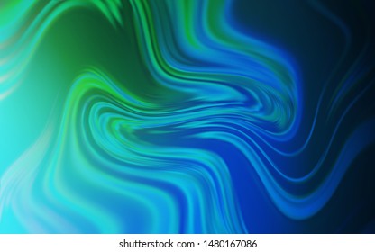 Light Blue, Green vector blurred background. Abstract colorful illustration with gradient. New way of your design.