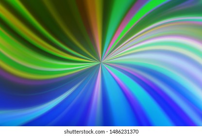Light Blue, Green vector blurred pattern. An elegant bright illustration with gradient. The best blurred design for your business.