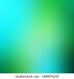 Light Blue, Green vector blurred background. Abstract illustration with gradient blur design. Sample for your web designers.