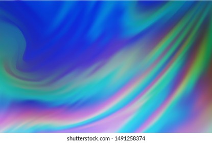 Light Blue, Green vector blurred background. Abstract colorful illustration with gradient. Elegant background for a brand book.