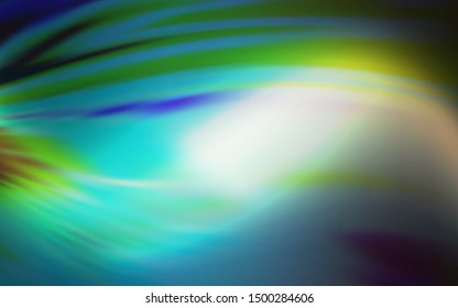 Light Blue, Green vector blurred and colored pattern. New colored illustration in blur style with gradient. Completely new design for your business.