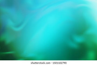 Light Blue, Green vector blurred shine abstract background. Abstract colorful illustration with gradient. Completely new design for your business.