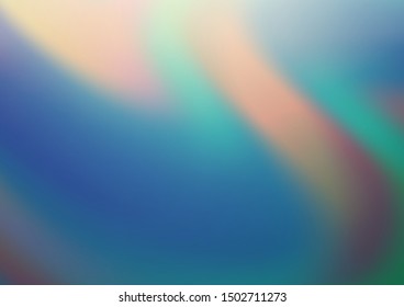 Light Blue, Green vector blurred bright background. Glitter abstract illustration with an elegant design. A completely new design for your business.