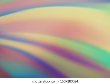 Light Blue, Green vector blurred bright pattern. Glitter abstract illustration with an elegant design. The template for backgrounds of cell phones.