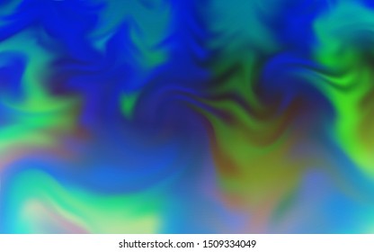 Light Blue, Green vector blurred shine abstract background. Modern abstract illustration with gradient. New style design for your brand book.