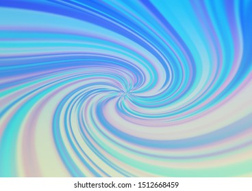 Light Blue, Green vector blurred shine abstract pattern. Creative illustration in halftone style with gradient. The template can be used for your brand book.