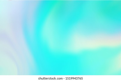 Light Blue, Green vector blurred template. An elegant bright illustration with gradient. New way of your design.