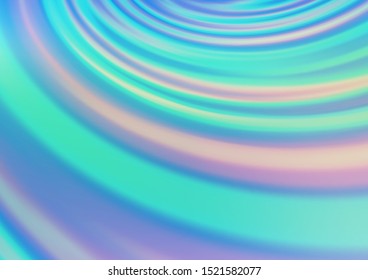 Light Blue, Green vector blurred and colored template. Colorful abstract illustration with gradient. The blurred design can be used for your web site.