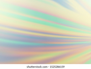 Light Blue, Green vector blurred shine abstract template. Shining colorful illustration in a Brand new style. A new texture for your design.